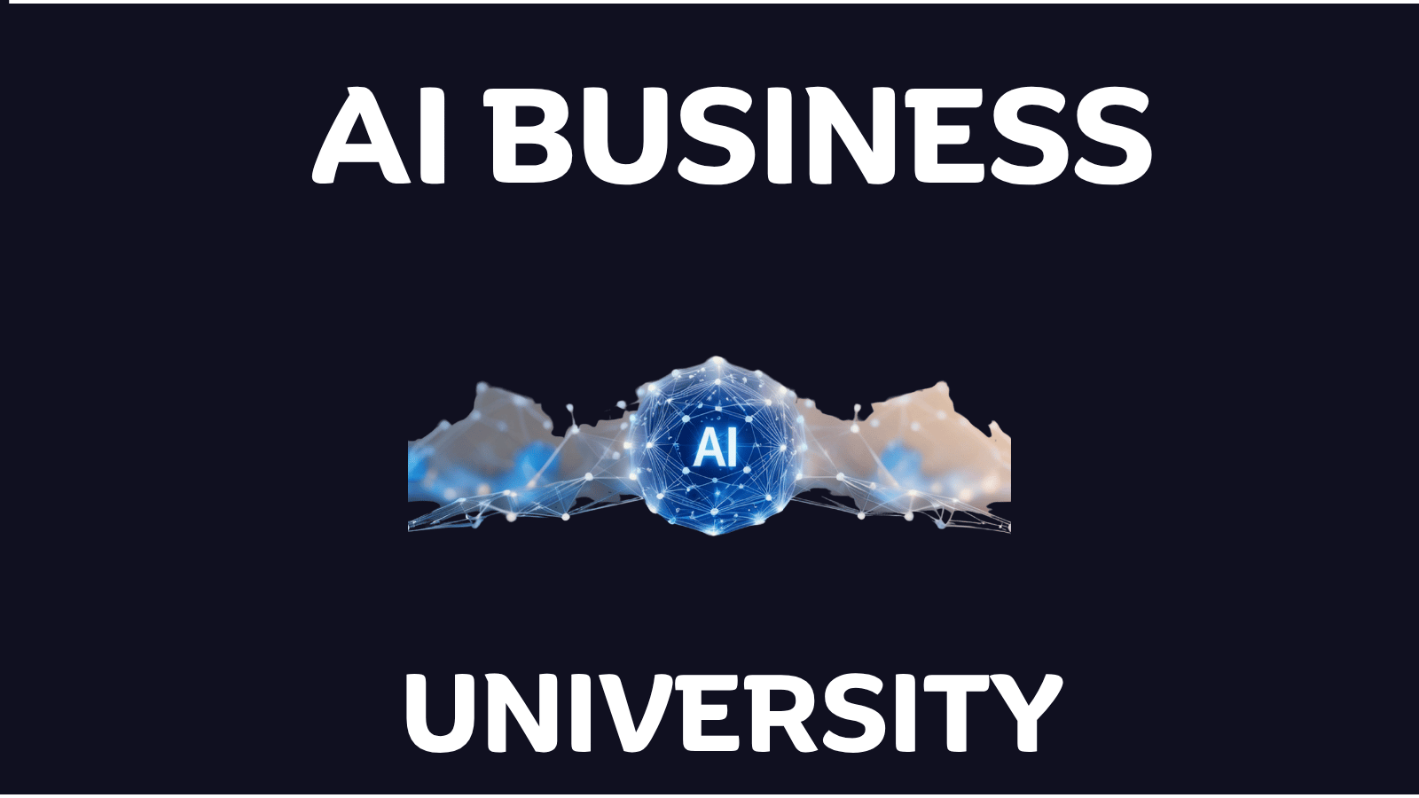 AI ONLINE UNIVERSITY intro banner